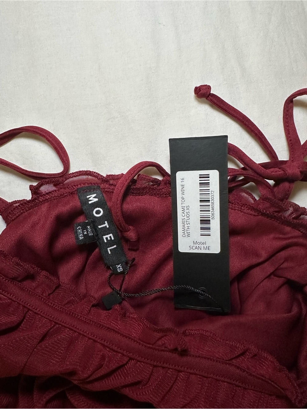 NWT Motel Rocks Damaris Cami Top - Picture 5 of 6